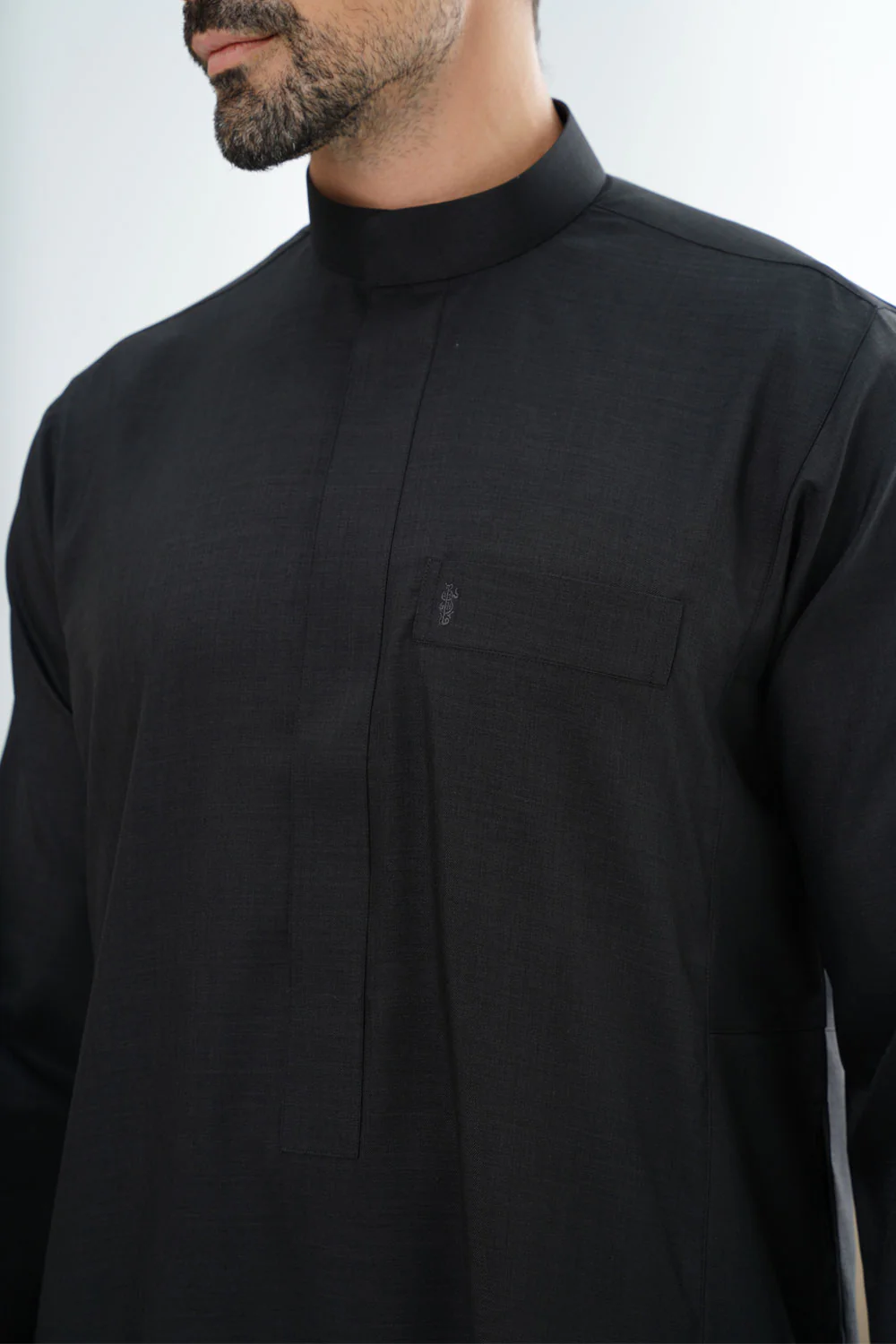 Black Saudi Thobe - Image 3