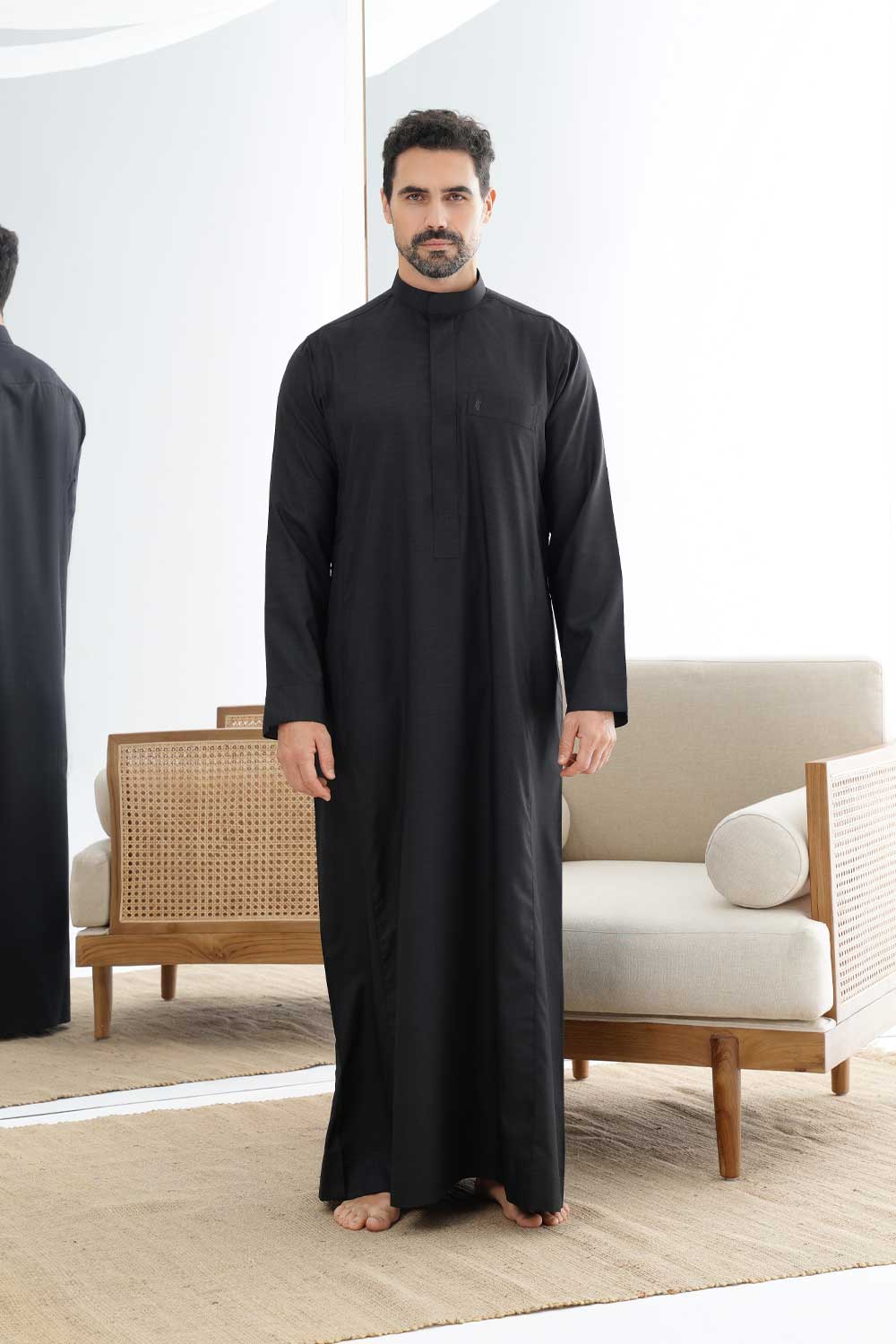 Black Saudi Thobe - Image 5