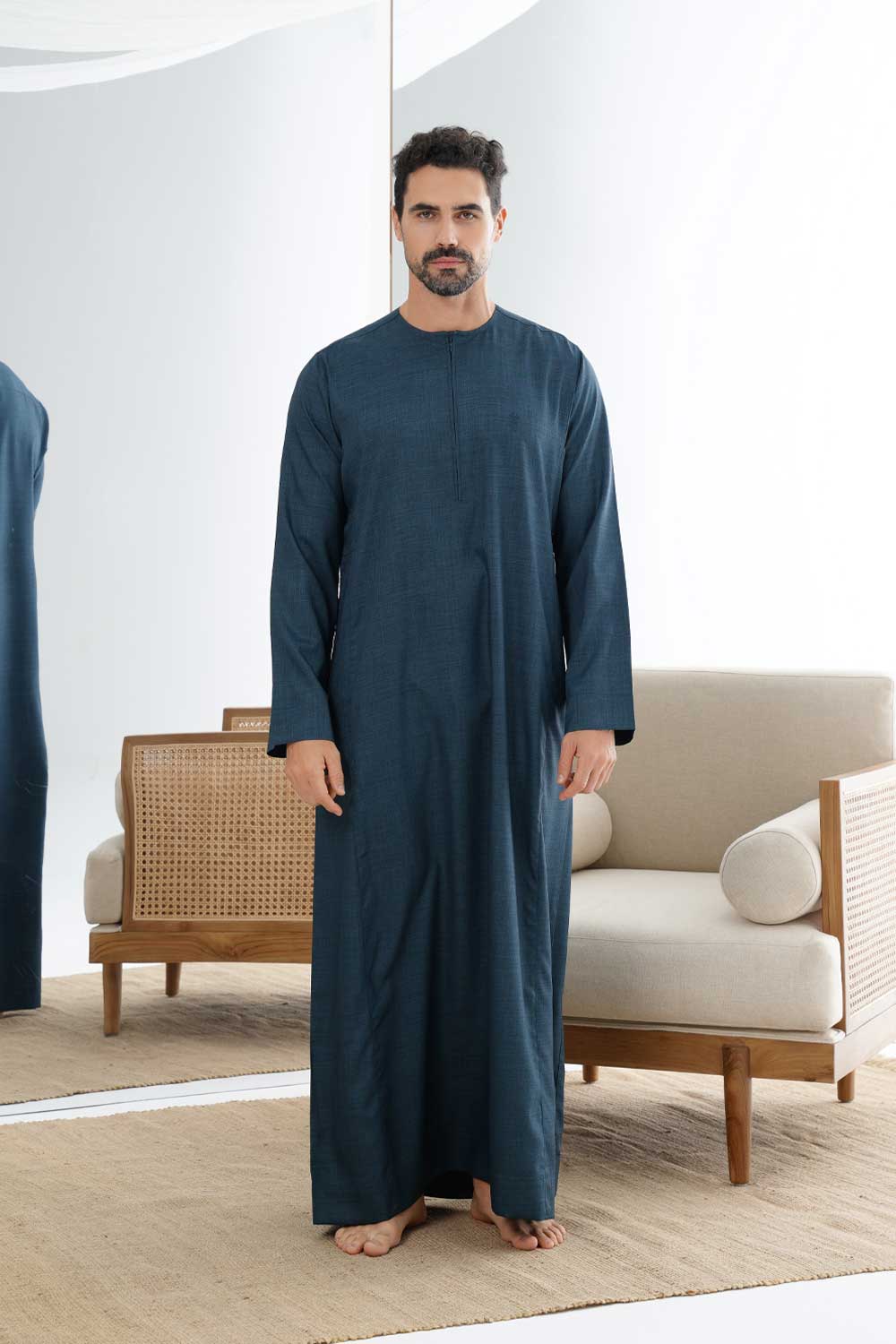 Blue Comfort Thobe - Image 5