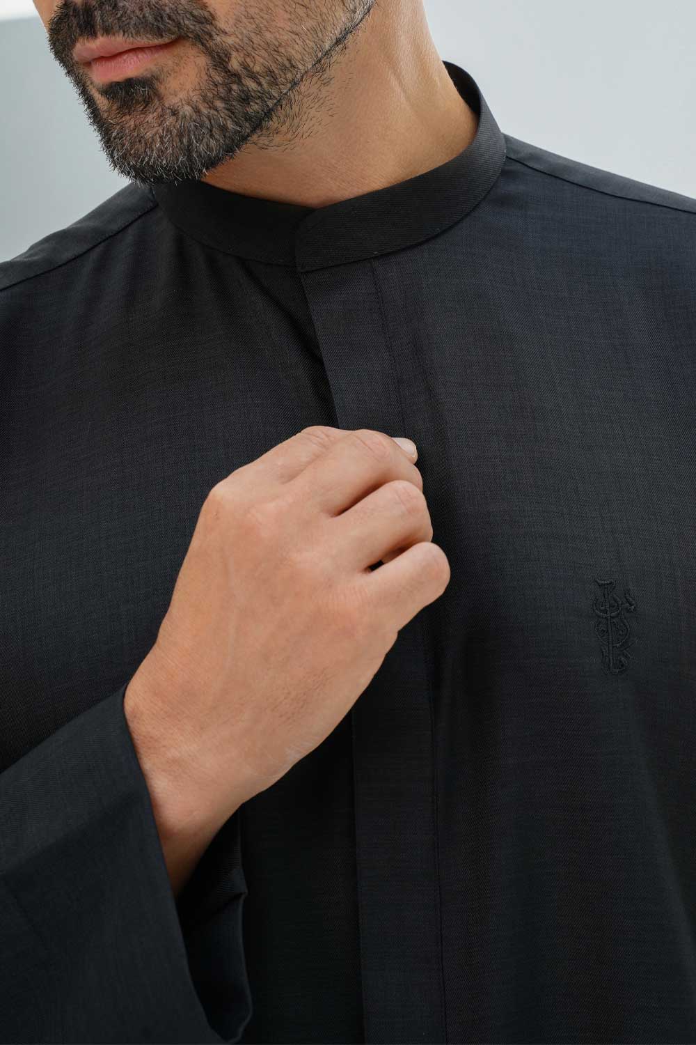 Kuwaiti Black Thobe - Image 5