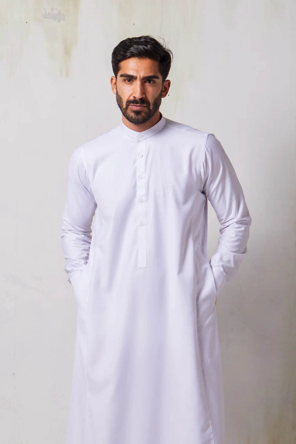 Classic White Thobe - Image 3