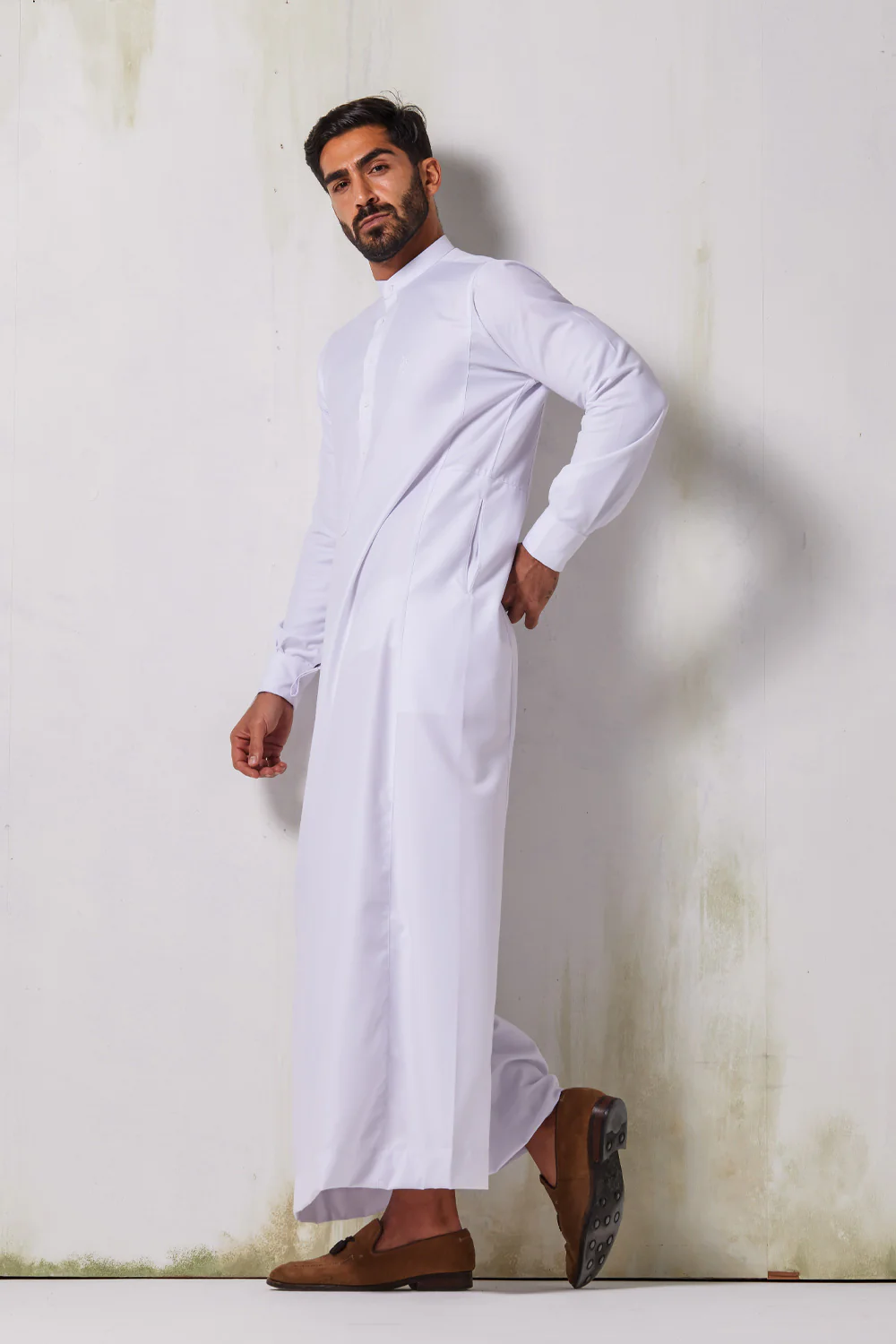 Classic White Thobe - Image 4