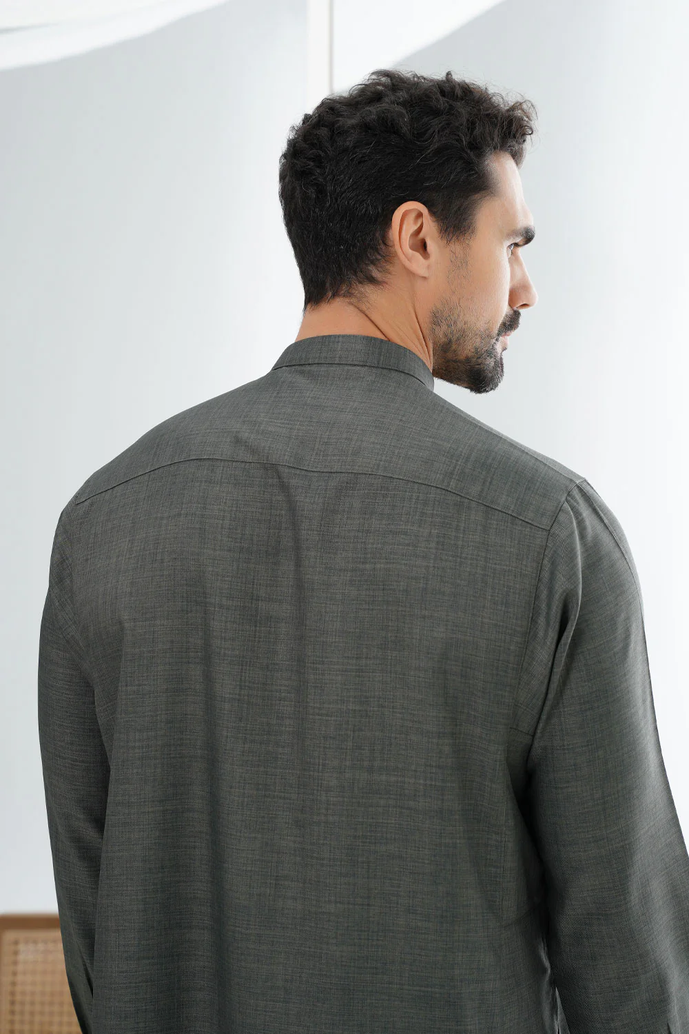 Dk Green Classic Thobe - Image 3