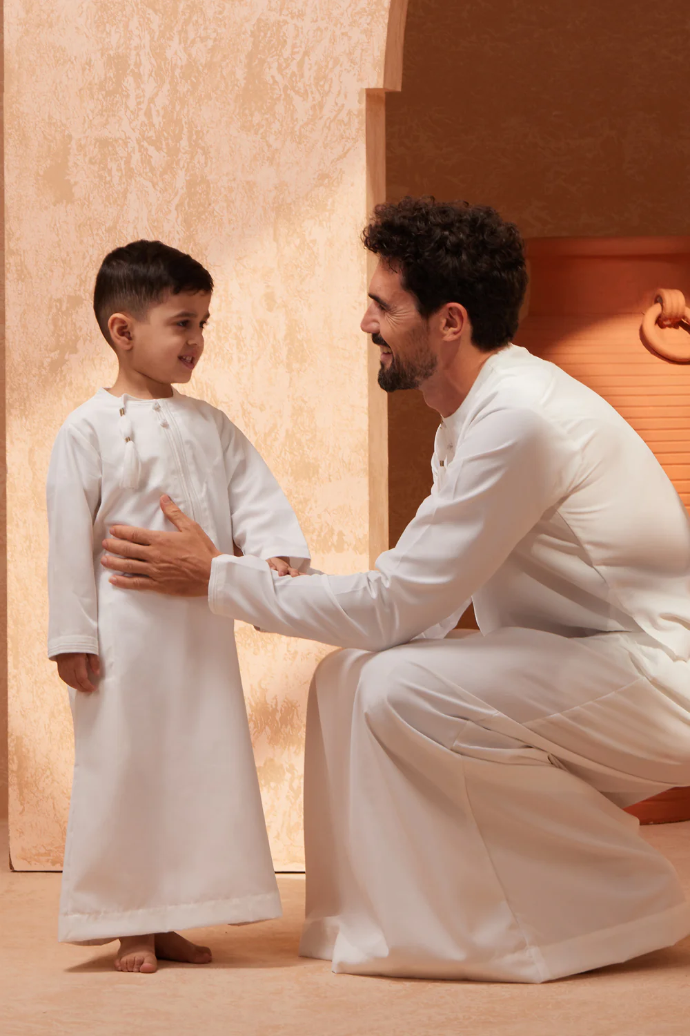 Omani Light Cream Thobe - Image 5