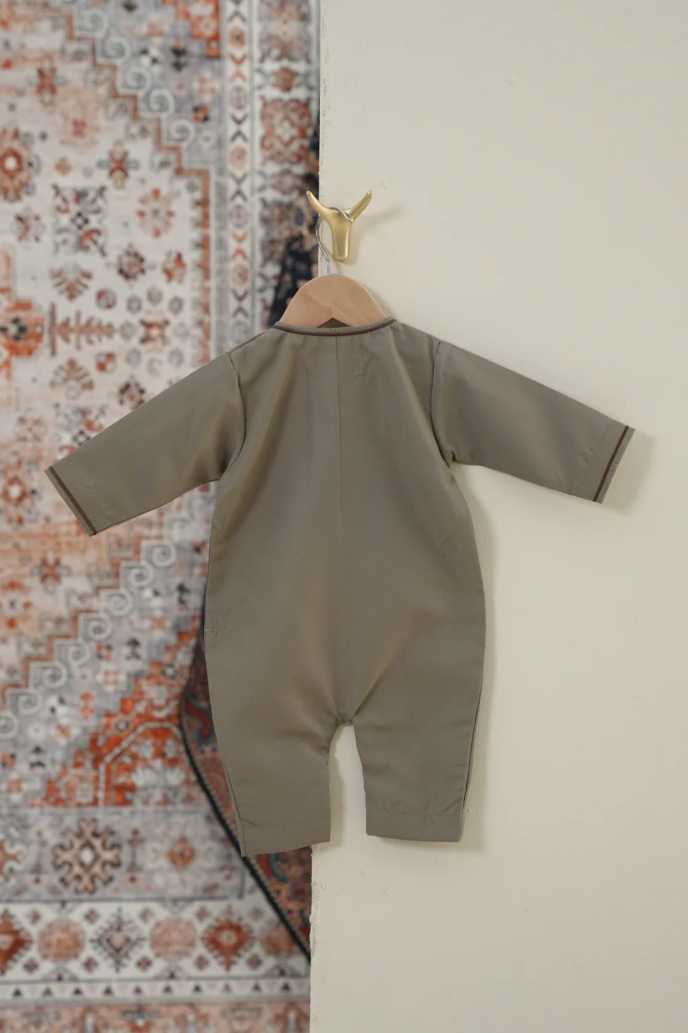 Omani Walnut Baby Thobe - Image 3