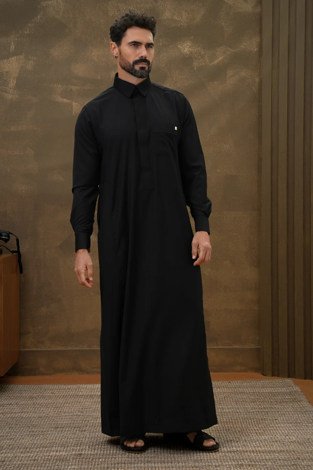 Qatari Black Thobe - Image 4