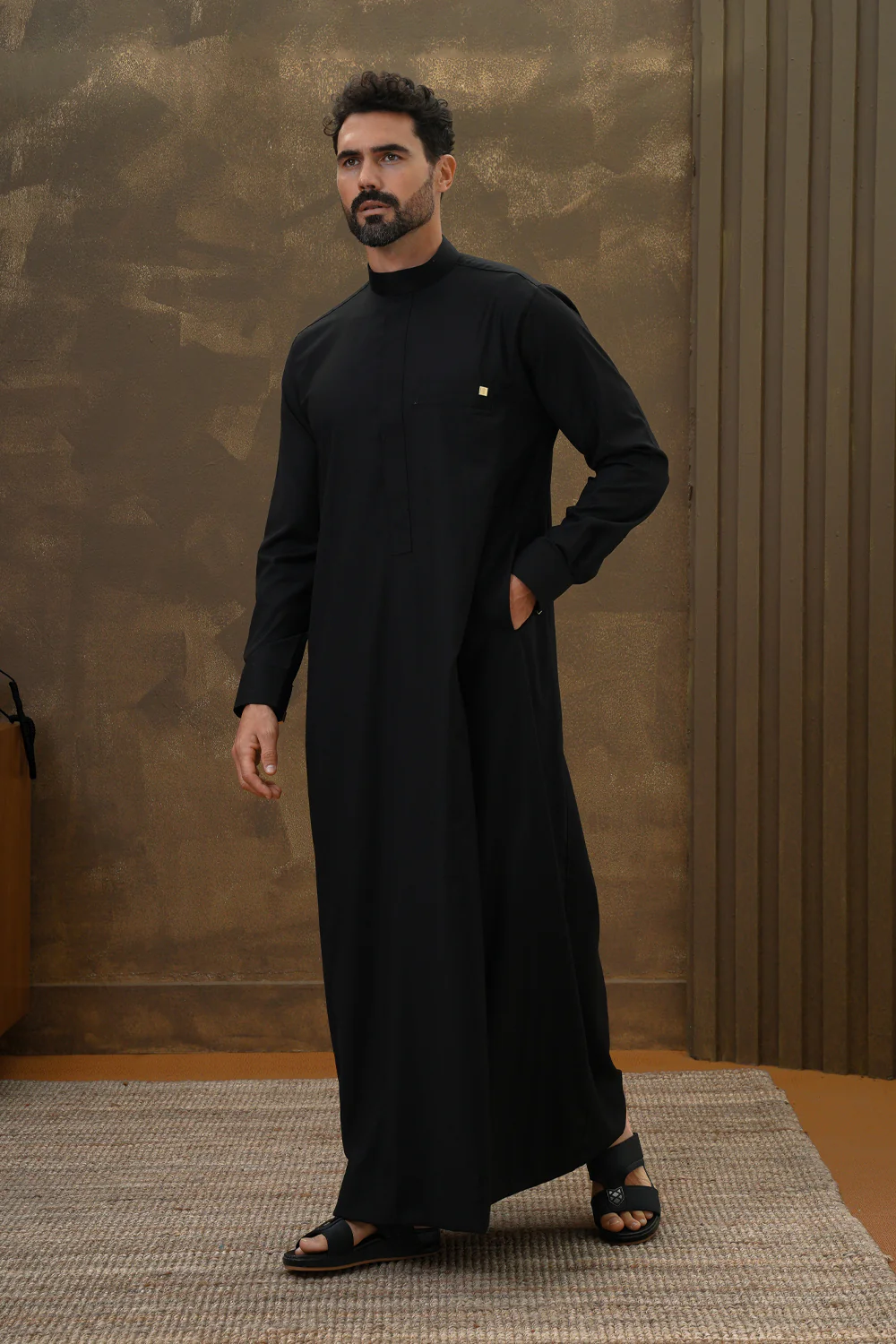 Royal Black Thobe - Image 5